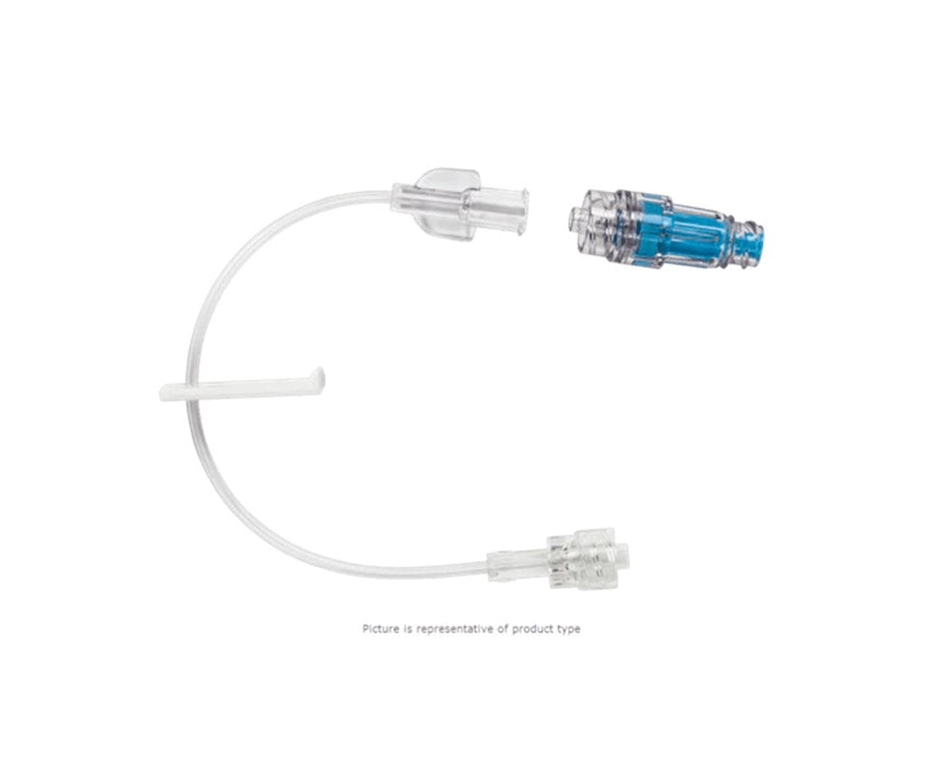 Pressure-Rated Standardbore IV Extension Set w/ 2 Bonded MaxZero Needle-Free Connectors, Bifuse - 50/Cs