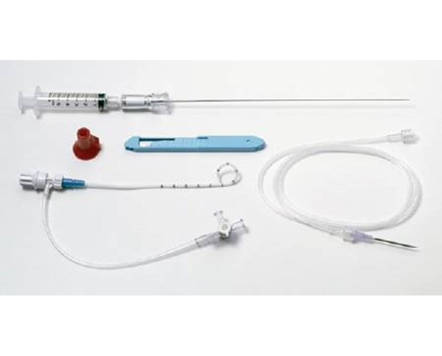 Safe-T-Centesis 6 FR Catheter Drainage Kit, 10/Cs