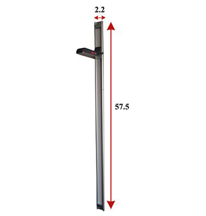 Wall-Mounted Digital Metal Height Rod