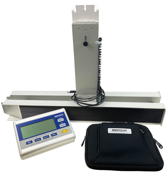 Adjustable Width Portable Digital Wheelchair Scale. 750 lbs Capacity