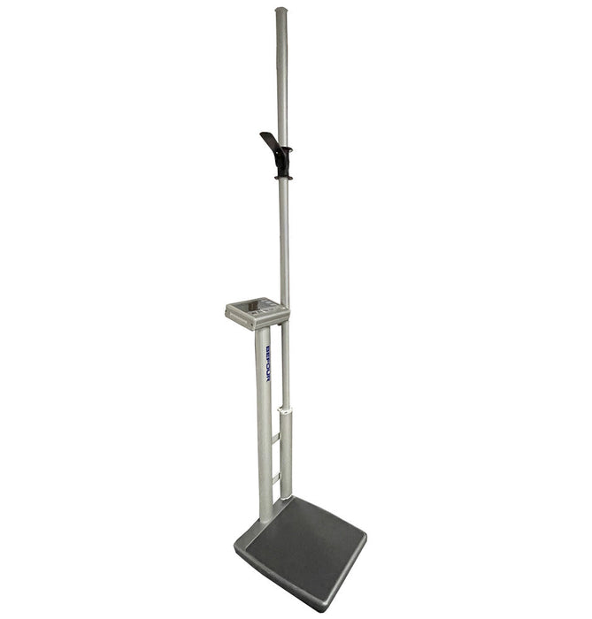 Column BMI Scale & Digital Height Rod. 750 lbs Capacity