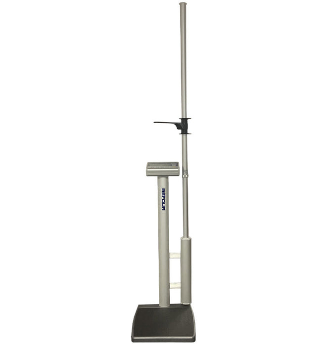 Column BMI Scale & Digital Height Rod. 750 lbs Capacity