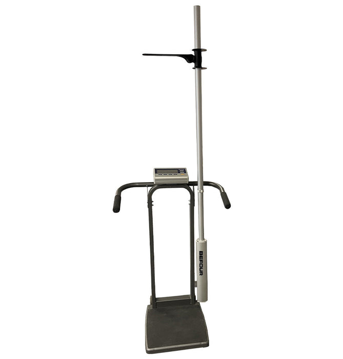 ADA Handrail BMI Scale & Digital Height Rod. 750 lbs Capacity