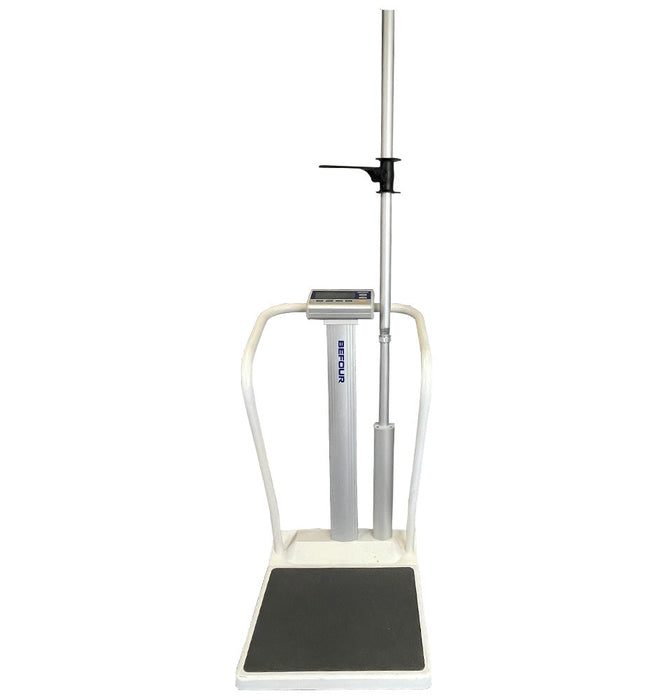 ADA Bariatric Handrail BMI Scale & Digital Height Rod. 1000 lbs Capacity