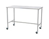 Stainless Steel Instrument Table w/ Single Shelf