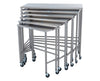 Stainless Steel Nested Instrument Table