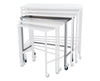 1 pc. Stainless Steel Nested Instrument Table - 36