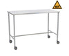 Stainless Steel MR Conditional Instrument Table w/ Single Shelf - 72