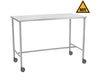 Stainless Steel MR Conditional Instrument Table w/ Single Shelf - 48