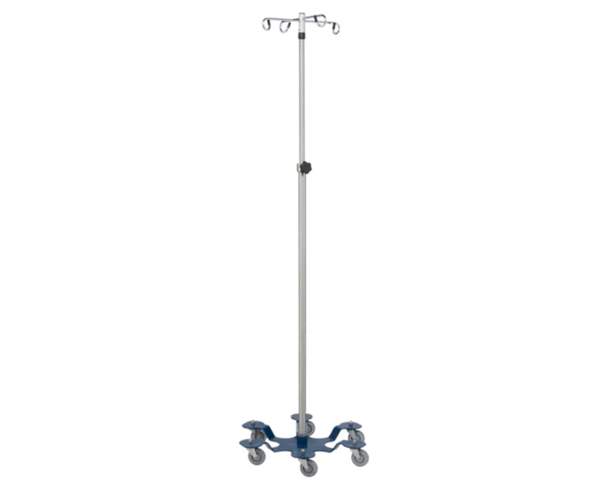 6-Leg Stainless Steel IV Stand