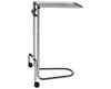 Chrome Mayo Instrument Stand w/ Double Pole & Looped Chrome Base