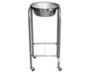 Stainless Steel Solution Stand w/ Single Basin