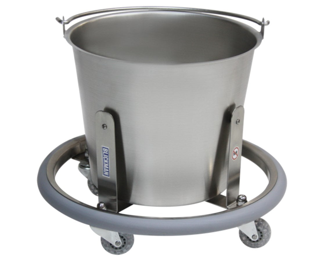 Blickman Stainless Steel Lenox Kickbucket. Save at Tigermedical — Tiger ...