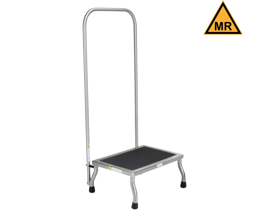 MR Conditional Kent Step Stool w/ Handrail - 18" Wide