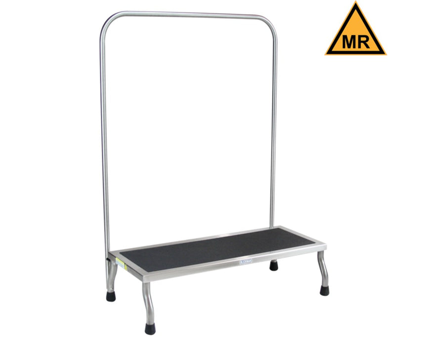 MR Conditional Kent Step Stool w/ Handrail - 30" Wide