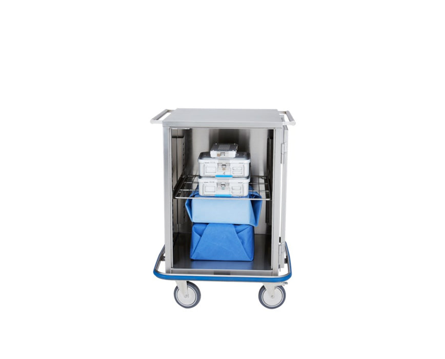 Stainless Steel Surgical Mini Case Cart