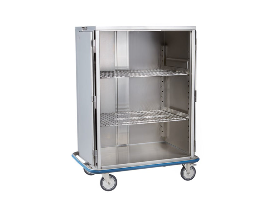 Stainless Steel Surgical Ultra Space Saver Case Cart