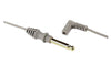 Olsen Reusable 10ft Monopolar Electrosurgical Cord. 90-deg Angled Generator Plug to 4mm Socket