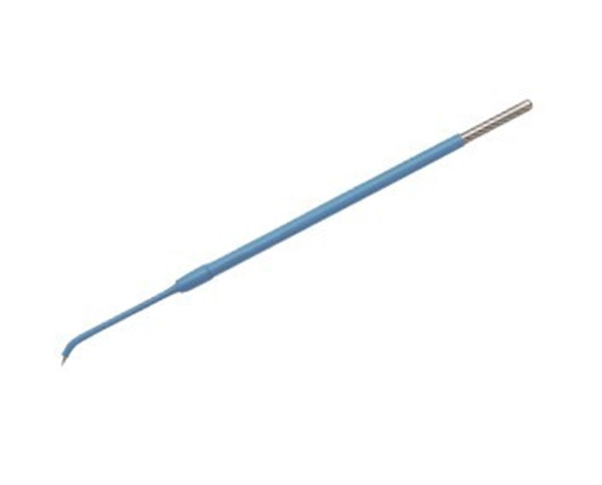 Olsen Single-Use Insulated Needle Electrode, 5 per Box - 4" Needle, Curved Shaft w/ Ultra Sharp Tip
