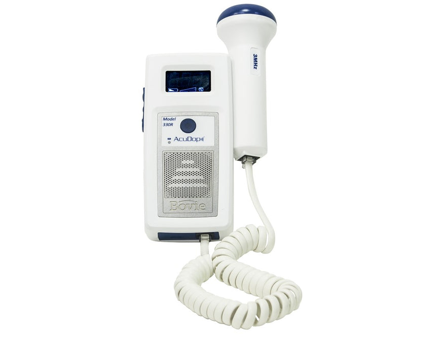 AcuDop II Doppler, 8MHz Vascular Obstetric Probe, Rechargeable