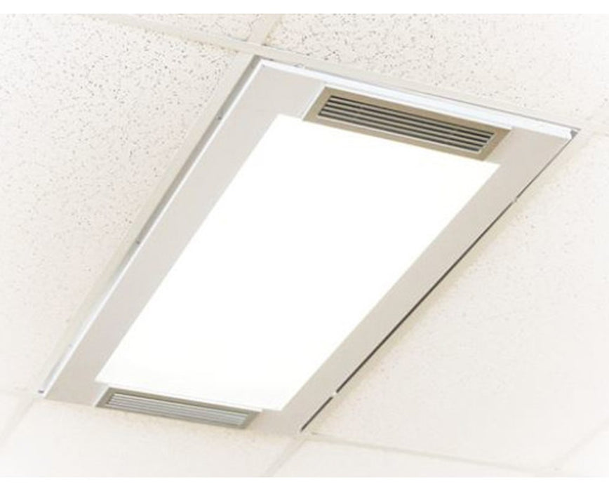 Overhead Continuous Air Purification System w/ Fluorescent Light