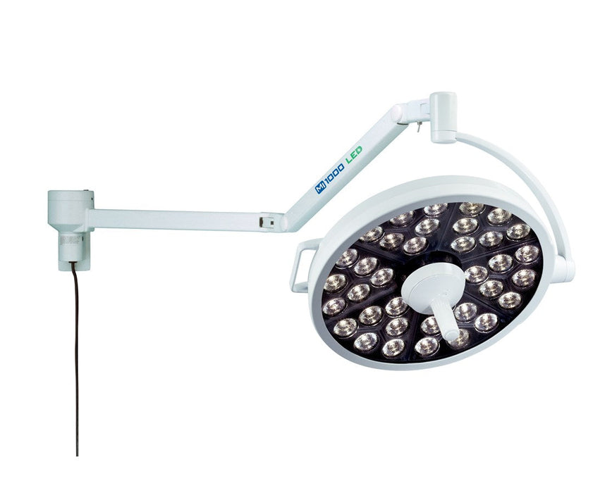 Floor Stand MI 1000 LED Minor Surgical Light w/ Mobile Casters