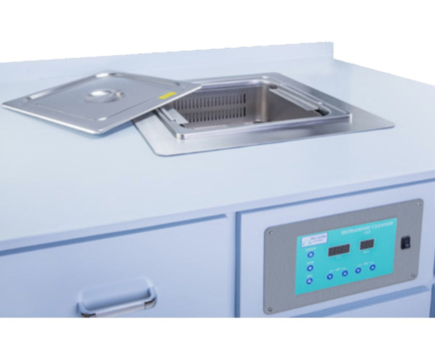 Tri-Clean Recessed Ultrasonic Cleaner with Heat