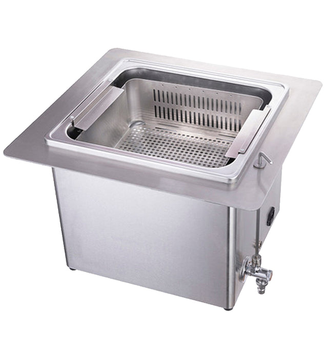 Tri-Clean Recessed Ultrasonic Cleaner with Heat