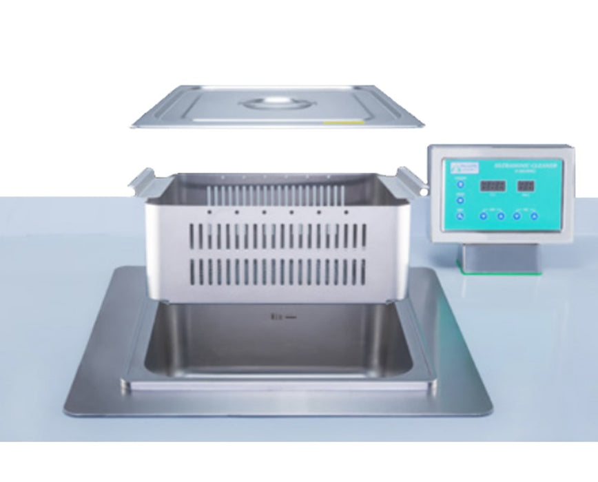 Tri-Clean Recessed Ultrasonic Cleaner with Heat