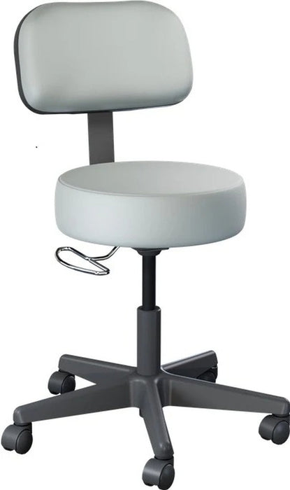 Spin Lift Exam Stool With Backrest