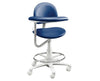 3300 Dental Stool w/ Backrest, Right Body Support & Foot Ring 22