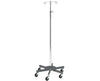 Large Infusion Pump Stand 2-Ram's Horn Hook