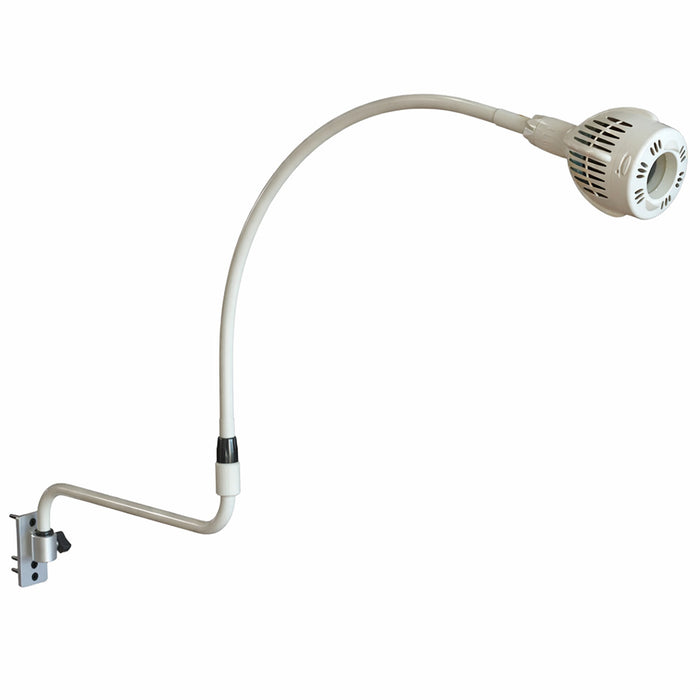 Wall Mount Gleamer LED Procedure Light w/ Extension Arm. Wide Beam