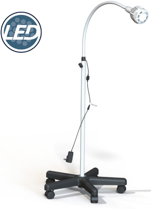LE 50 LED Exam Light. Floor Stand