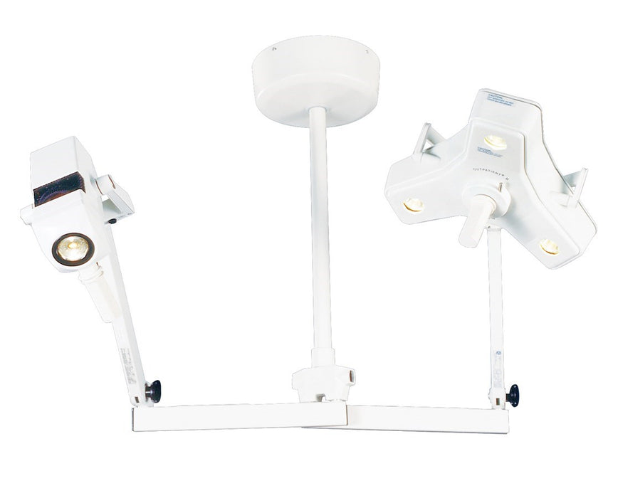 Outpatient II & Coolspot II Combo Dual Ceiling Mount