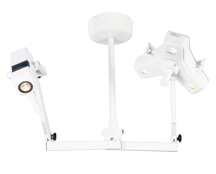 Double Ceiling Mount Outpatient II & Coolspot II Combo Procedure Light