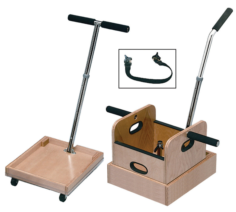 Work Hardening Mobile Weighted Cart / Sled for Physical Therapy