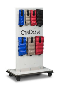 Mobile Weight Rack w/ Dumbbells & Cuff Weights