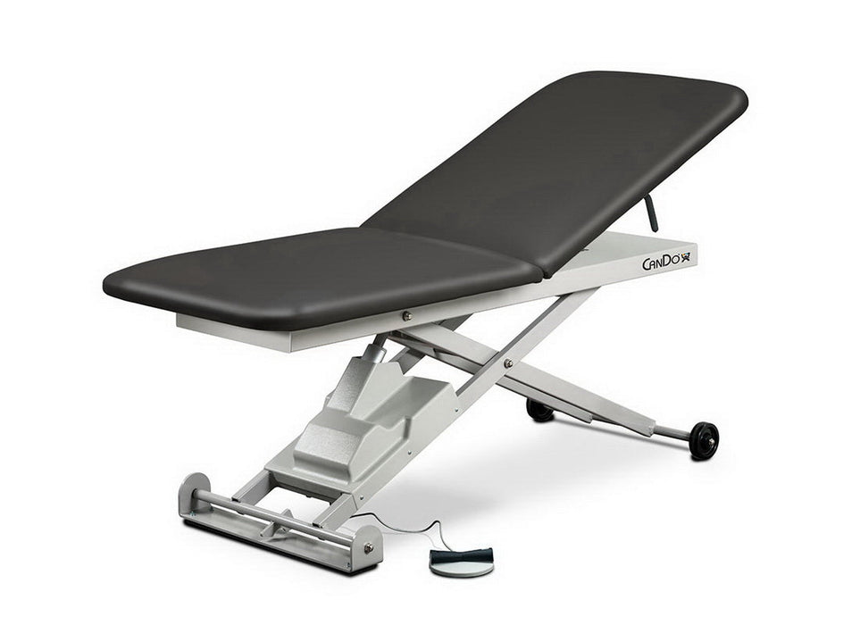 2-Section Hi-Lo Power Treatment Table w/ Adjustable Backrest