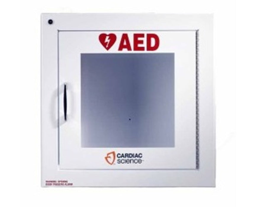 Surface Mount Wall Cabinet with Alarm for Powerheart AEDs