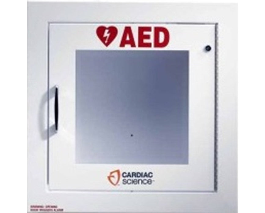 Fully Recessed AED Wall Cabinet with Alarm