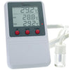 Triple-Display Digital Lab Thermometer w/ Probe & 5mL Bottle