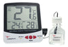 Large Digit Digital Lab Thermometer w/ Probe & 30mL Bottle. Refrigerator/Freezer