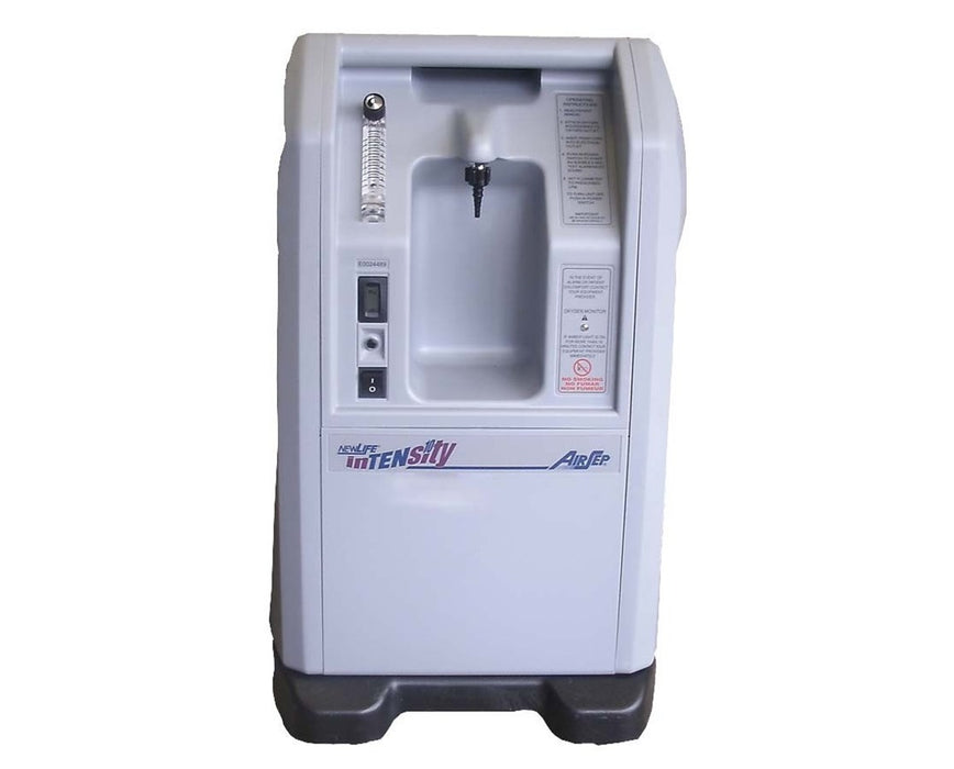 NewLife Intensity Stationary Oxygen Concentrator, Dual Flowmeters 2 - 10 LPM with Oxygen Monitor