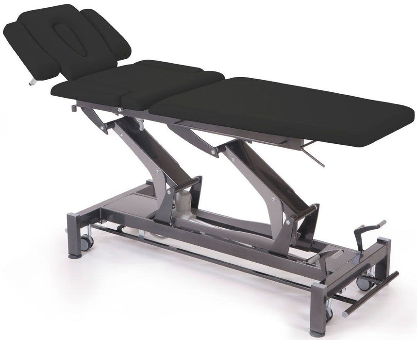 Montane Andes Power Hi-Lo Treatment Table w/ 7-Section Top (Adjustable Back / Headrest / Armrests & Casters)