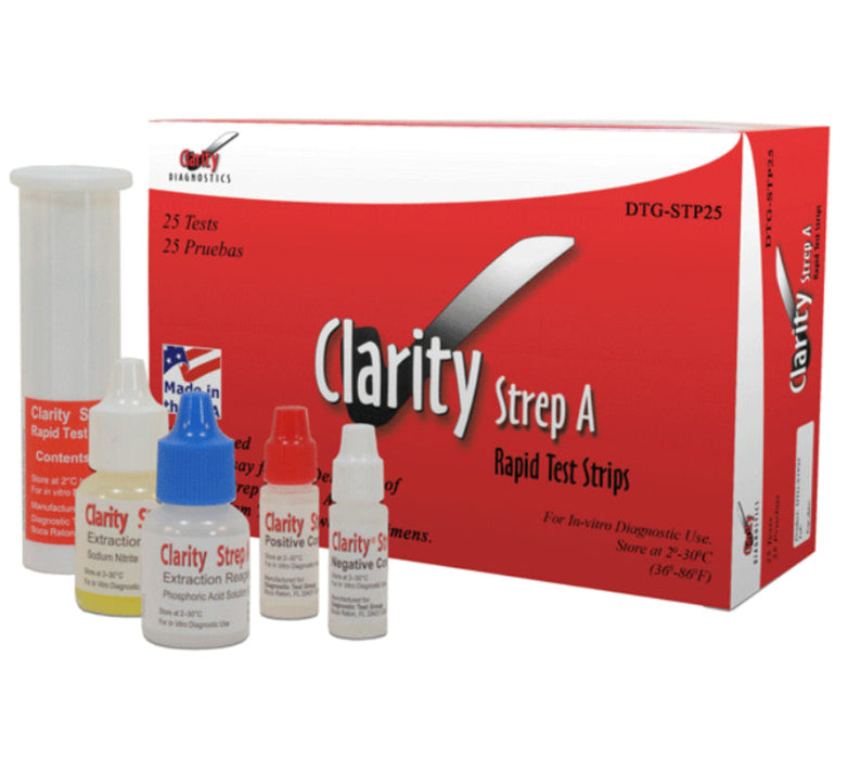 Strep A Rapid Test Strip Kit (50tests/bx)