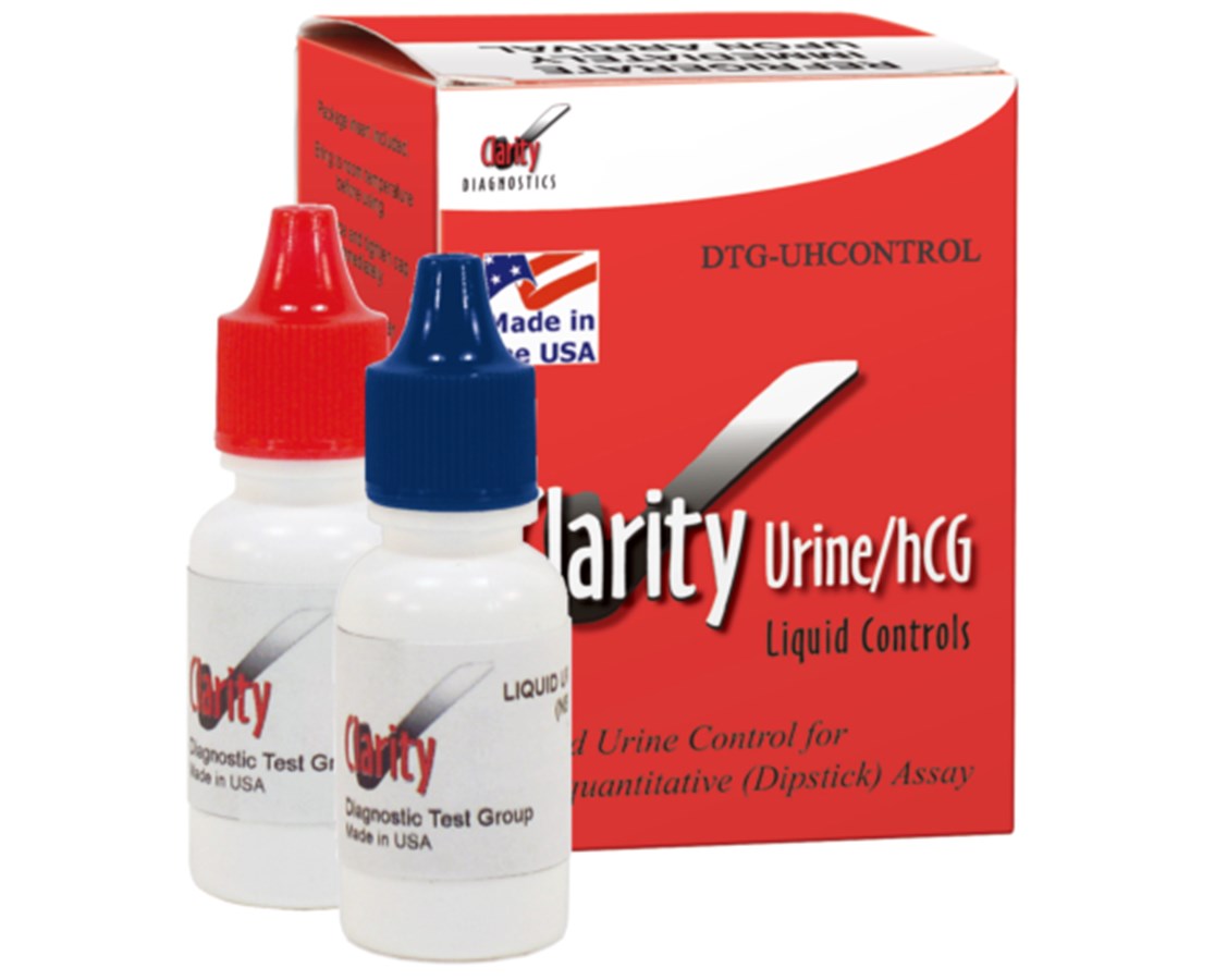 Clarity Diagnostics Urine/HCG Liquid Controls Save at — Tiger Medical