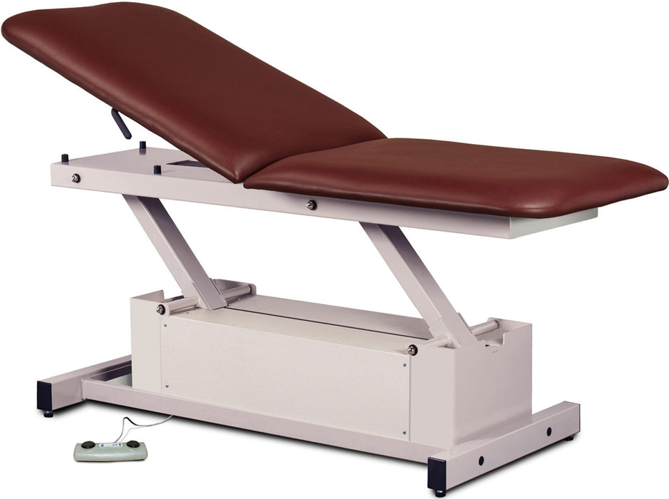 Power Glide Hi-Lo Exam Table w/ Adjustable Backrest & Shrouded Base