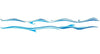 Wall Sticker. Wave Wall Coordinating Graphics