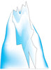 Wall Sticker - Ice Mountain 2 Coordinating Graphics